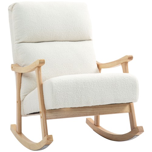 Homcom sedia dondolo - homcom, a