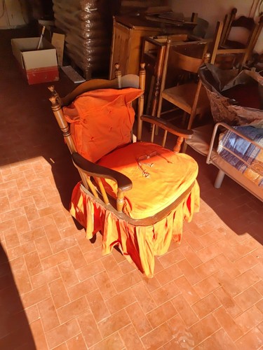 Poltrona sedia dondolo - sedia,