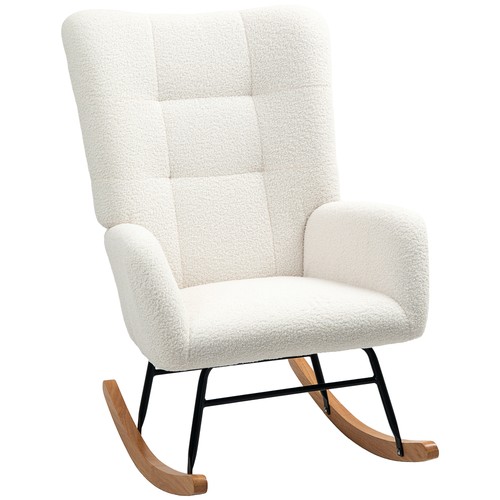 Homcom sedia dondolo con - sedia,