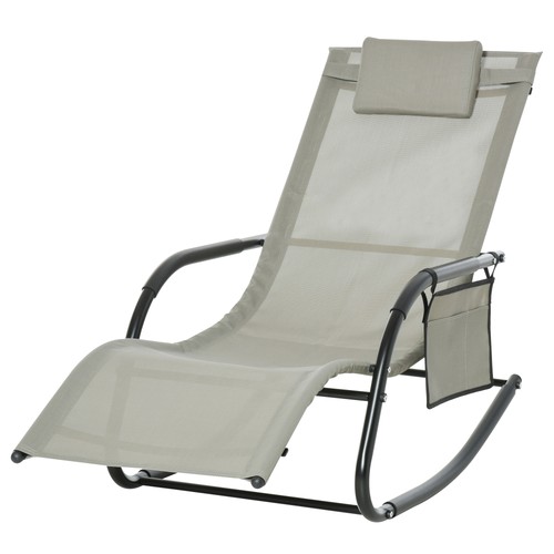 Outsunny poltrona dondolo da - outsunny,