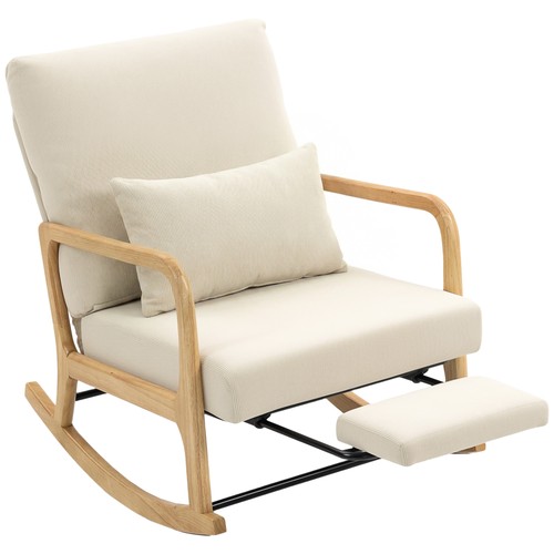 Homcom sedia dondolo in - homcom,