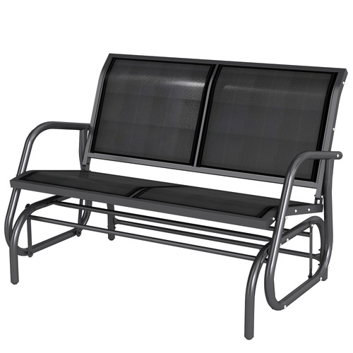 Outsunny panchina dondolo in - panchina, a