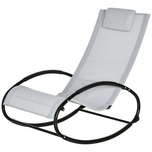 Outsunny sdraio giardino - sdraio, da