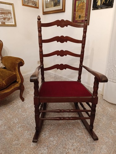 Sedie dondolo vintage in - a, vintage,