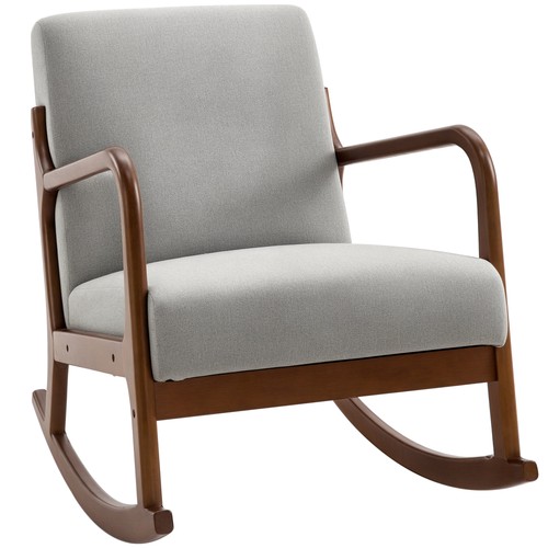 Homcom poltrona dondolo - homcom, a