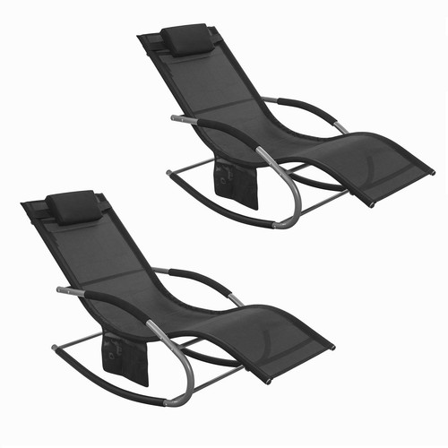 Set sedie dondolo da - set, 2