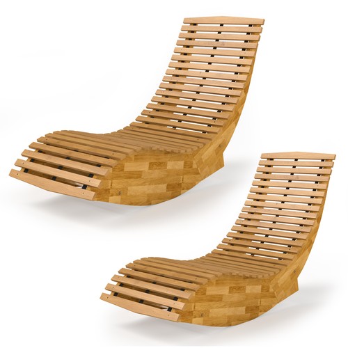 Outsunny set sedia a - set, 2